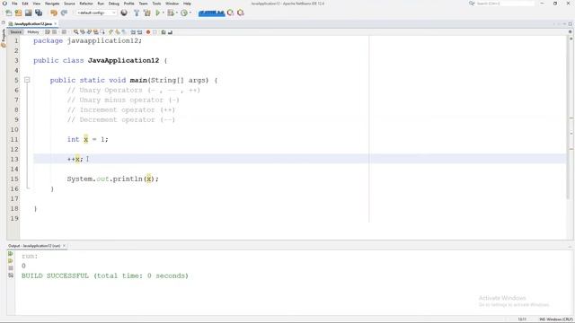 Java 101 - Variables 5 (Unary Operators) смотреть онлайн