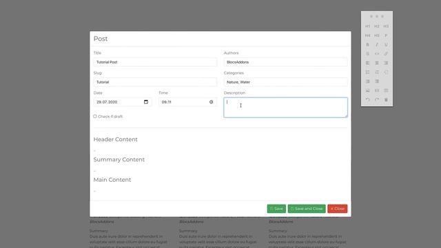 Volt CMS - Blog Tutorial смотреть онлайн