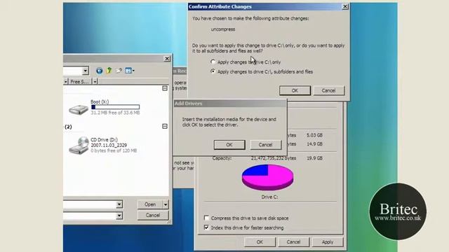 Boot Manager is Compressed Boot Error Fix by Britec YouTube смотреть онлайн