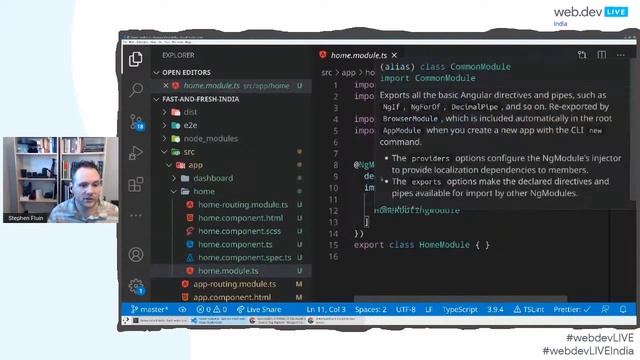 How to Stay Fast and Fresh with Angular by Stephen Fluin | Front-end & AMP | #WebDevLiveIndia смотреть онлайн