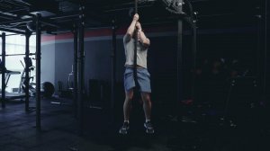 Подтягивания на канате/ Rope pull up