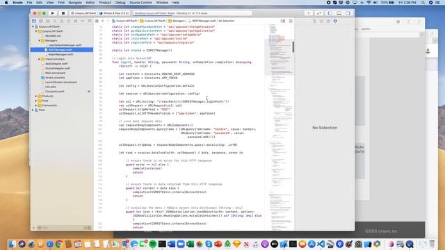 Creating a sample app for Cosync JWT in Swift смотреть онлайн