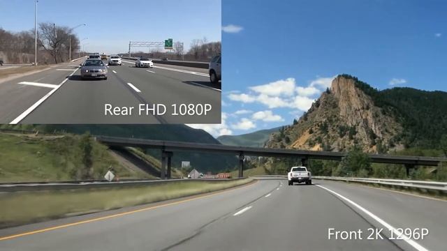 Z-EDGE R1 WiFi Dash Cam, Dual Lens Camera смотреть онлайн