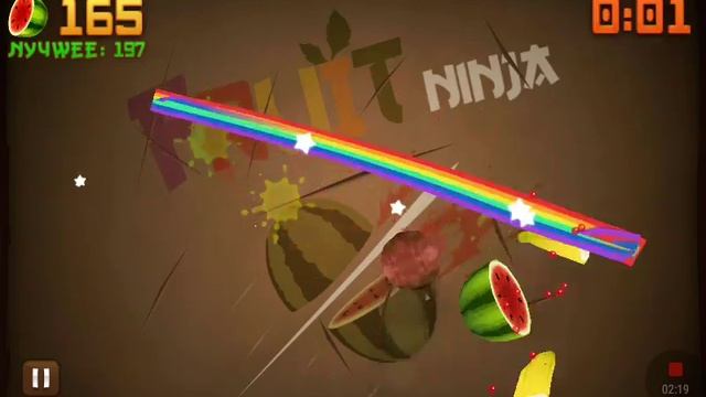 Играем в игру Фрут Ниндзя смотреть онлайн