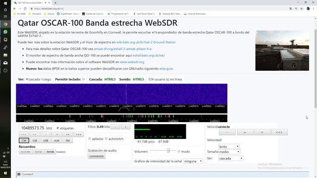 Extraña transmision SATÉLITE QO-100 смотреть онлайн