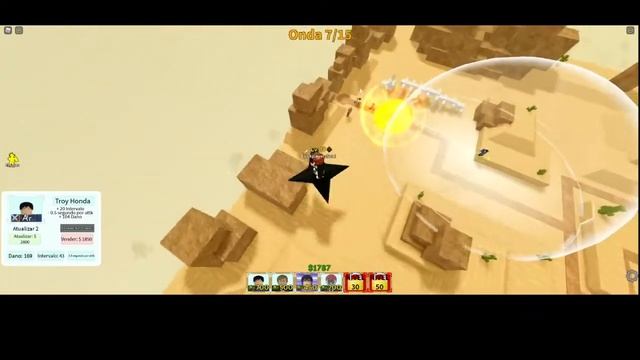 GANHEI O INCRÍVEL TROY HONDA NO ALL STAR TOWER DEFENSE смотреть онлайн