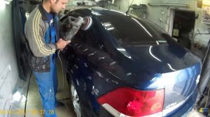 полировка авто с антиголограмной полироли