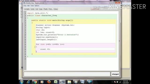 String Character Frequency using java concept смотреть онлайн