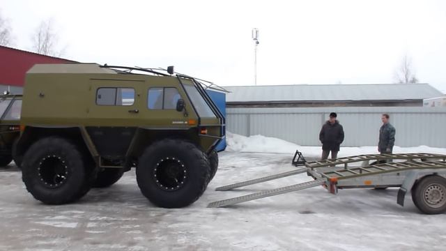 Доработка прицепа для перевозки вездехода смотреть онлайн
