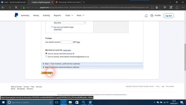 Customizing Paypal buttons in Bootstrap Studio смотреть онлайн