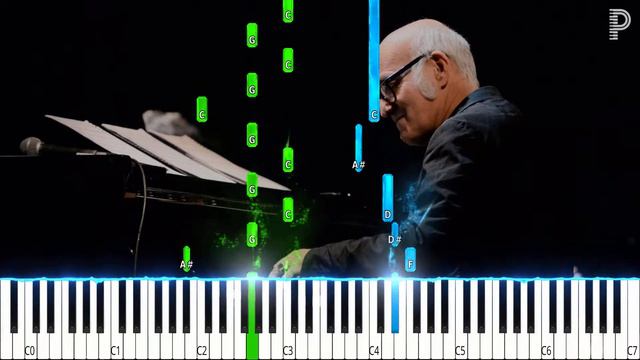 Ludovico Einaudi, Primavera Piano Tutorial смотреть онлайн