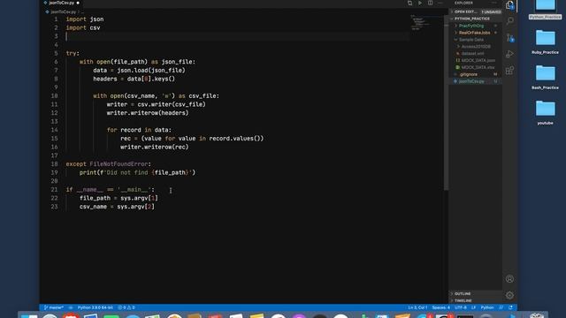 How To Convert JSON To CSV In Python смотреть онлайн