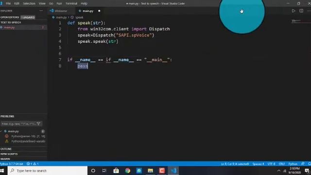 How to make text to speak programme in python with source code ,, Code with darkfire смотреть онлайн