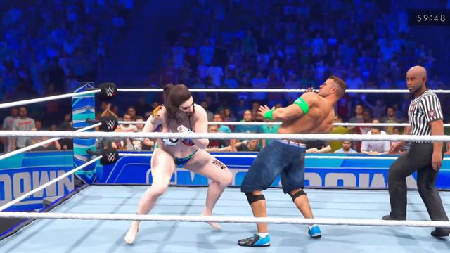 15 March 2024 Full Show HD John Cena Vs. Female Friday Night SmackDown Live SmackDown Highlights