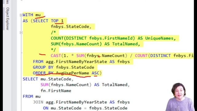 Query Writing: Unique Names - Sample Solutions смотреть онлайн