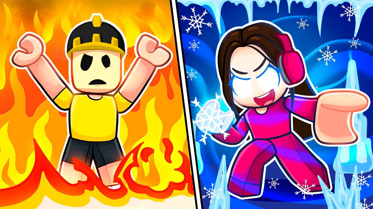 ТАЙКУН СТИХИЙ! КТО СИЛЬНЕЕ? Roblox Elemental Powers Tycoon смотреть онлайн