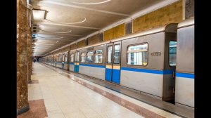 Поездка на составе 81-741.1 Русич (2009) по Сокольнической линии