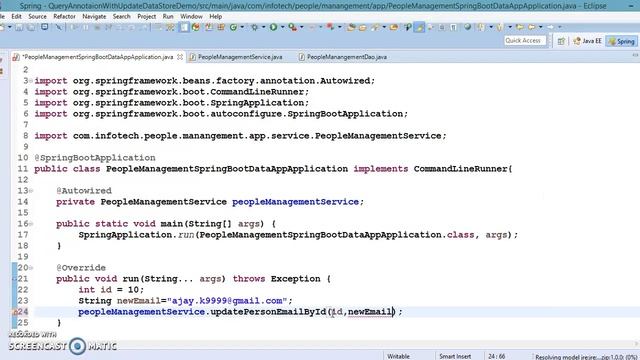 33.@Query with Declaring manipulating queries смотреть онлайн