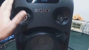 Como Resetar Sony MHC-V02 ( reset rápido de fabrica)