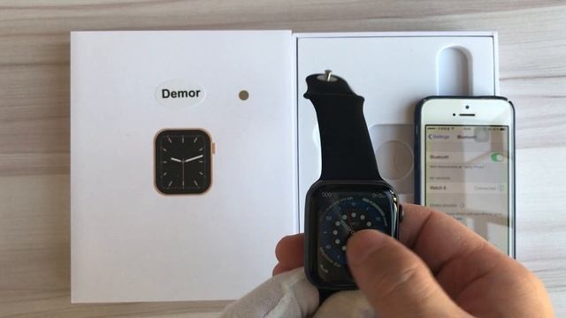 DEMOR IWO 13 W56 Smart Watch Series 6 44mm 40mm Men Women Smartwatch Unboxing Function Detail Revie смотреть онлайн