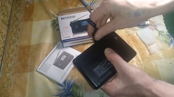 АВТОНОМНЫЙ РАДИОПРИЕМНИК RETEKESS v 115 РАДИО Ам/Fм/Sw MP3/Aux