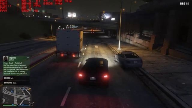 GTA V Online | GTX 970 | 1080p CUSTOM SETTINGS | FRAME-RATE TEST #1 смотреть онлайн