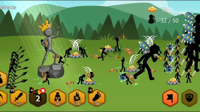 режим босса часть 2 Stickman Battle смотреть онлайн