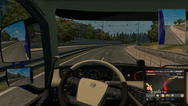 Чиним авто и в рейс в Euro Truck Simulator 2 смотреть онлайн