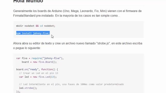 Instalar johnny-five en windows смотреть онлайн