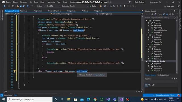 C# Dersleri Koşullu İfadeler | Programlama Örneği смотреть онлайн