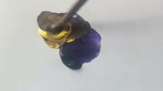 Как получить коричневый цвет (1 способ). Художник Александра Миркушова. смотреть онлайн