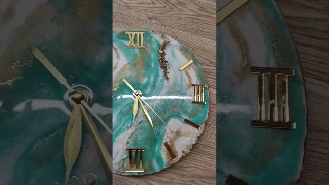 часы ручной работы с эпоксидной смолой смотреть онлайн