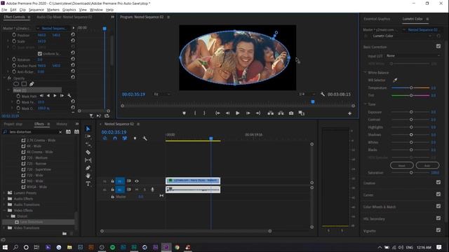 Fisheye Lens Effect - Premiere Pro CC Tutorial (2020) смотреть онлайн