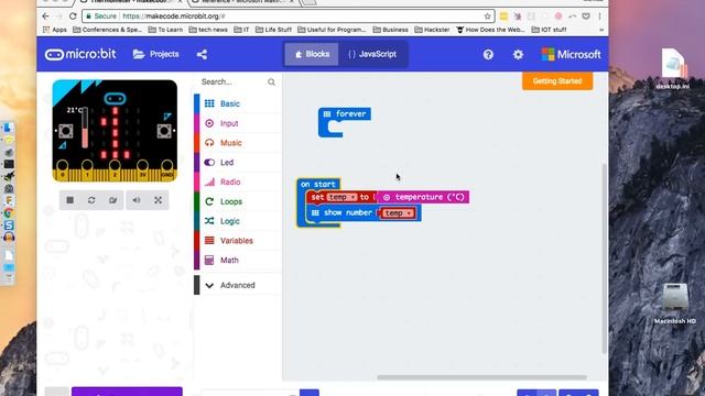 Micro:bit Basics for Teachers - Part 2: Programming with Javascript Blocks смотреть онлайн