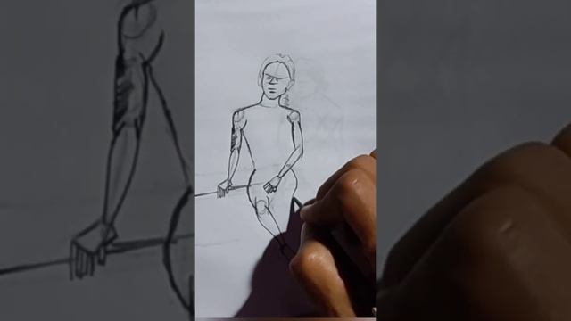 Boost your human figure drawing ??#Mandi_arts_official#short#rapid_sketch #human_figure_rapid_sketc смотреть онлайн