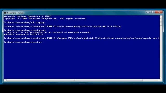 Build automation w/ Apache ANT (tutorial 01) смотреть онлайн