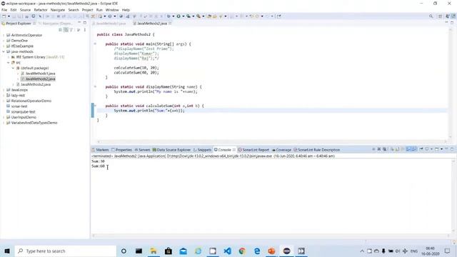 18.Java Tutorial:Java Method Argument And Return Type Part 2|Zest Prime