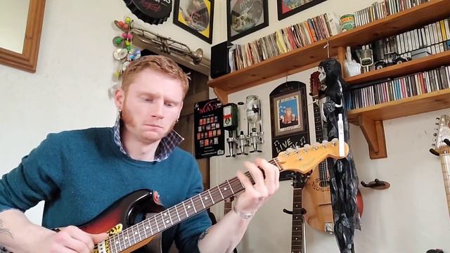 Funky blues in D #fender #blues #stratocaster смотреть онлайн