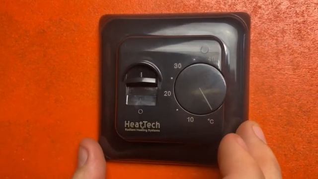 Налаштування терморегулятора HeatTech HTM107 смотреть онлайн