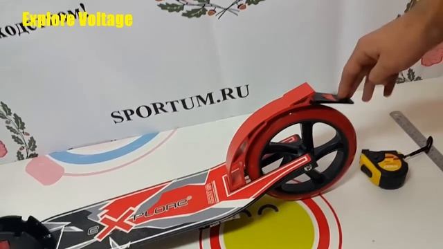 Обзор самоката Explore Voltage / Review scooter Explore Voltage смотреть онлайн