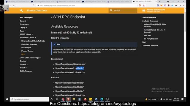 TROUBLESHOOTING BINANCE SMART CHAIN IDOS, SWAPS, CLAIMS. HOW TO CHANGE YOUR RPC NODE ON METAMASK? смотреть онлайн