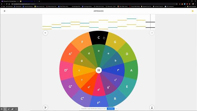 Arrpegios Chrome Music Lab смотреть онлайн