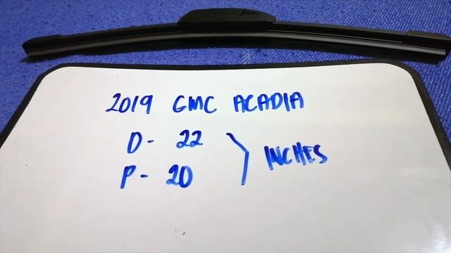 ? ? 2019 GMC Acadia Wiper Blade Replacement Size ? смотреть онлайн