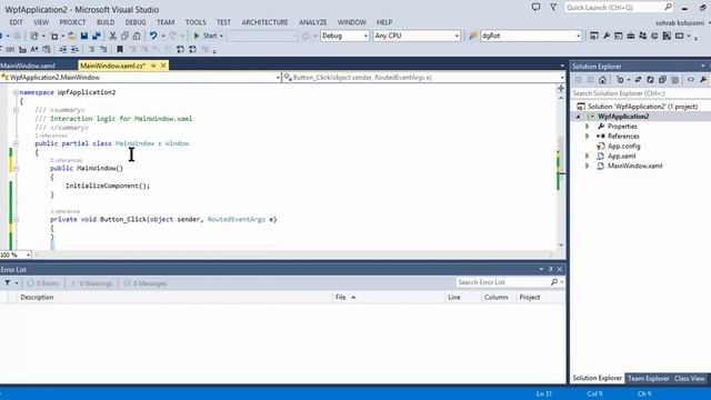 How to fill DataGrid, programmatically in WPF c# смотреть онлайн