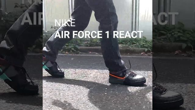 NIKE AIR FORCE 1 REACT #atmos_mov смотреть онлайн