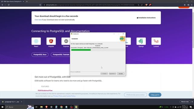 Como instalar Postgresql Windows 10 (Paso a Paso) смотреть онлайн