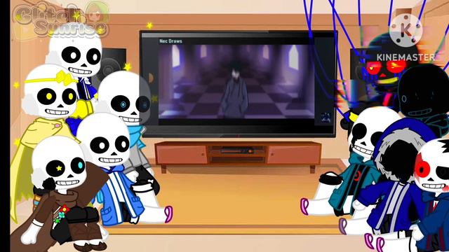 Sans Aus React To Nec Vs Sans Aus| No Stealing | [Read Desc]