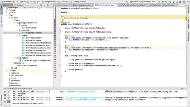 Advanced Autowire in Spring Framework 4 смотреть онлайн