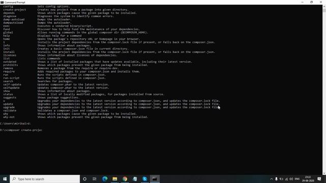 Laravel tutotial #2 : Laravel installation (In Hindi) смотреть онлайн