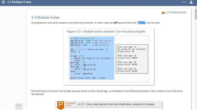 Module 4 Branching and Conditional Statements using Python смотреть онлайн